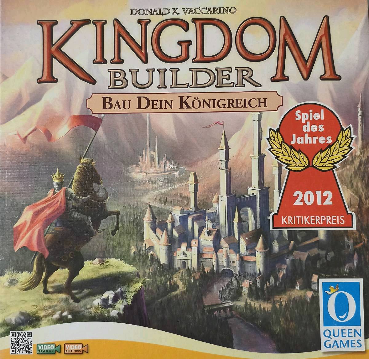 Kingdom Builder Królestwo w budowie Super gra planszowa od twórcy Dominion