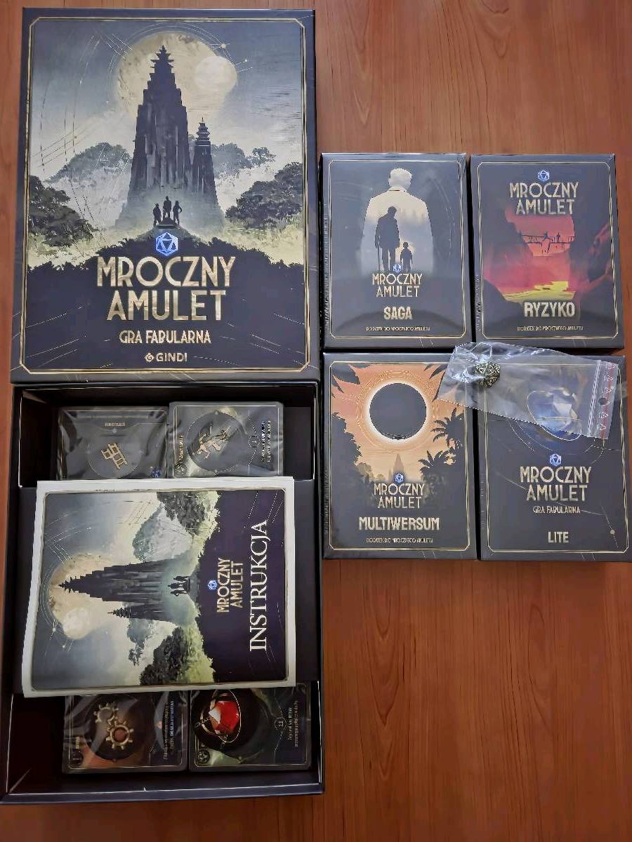 Mroczny Amulet + wszystkie dodatki + kość