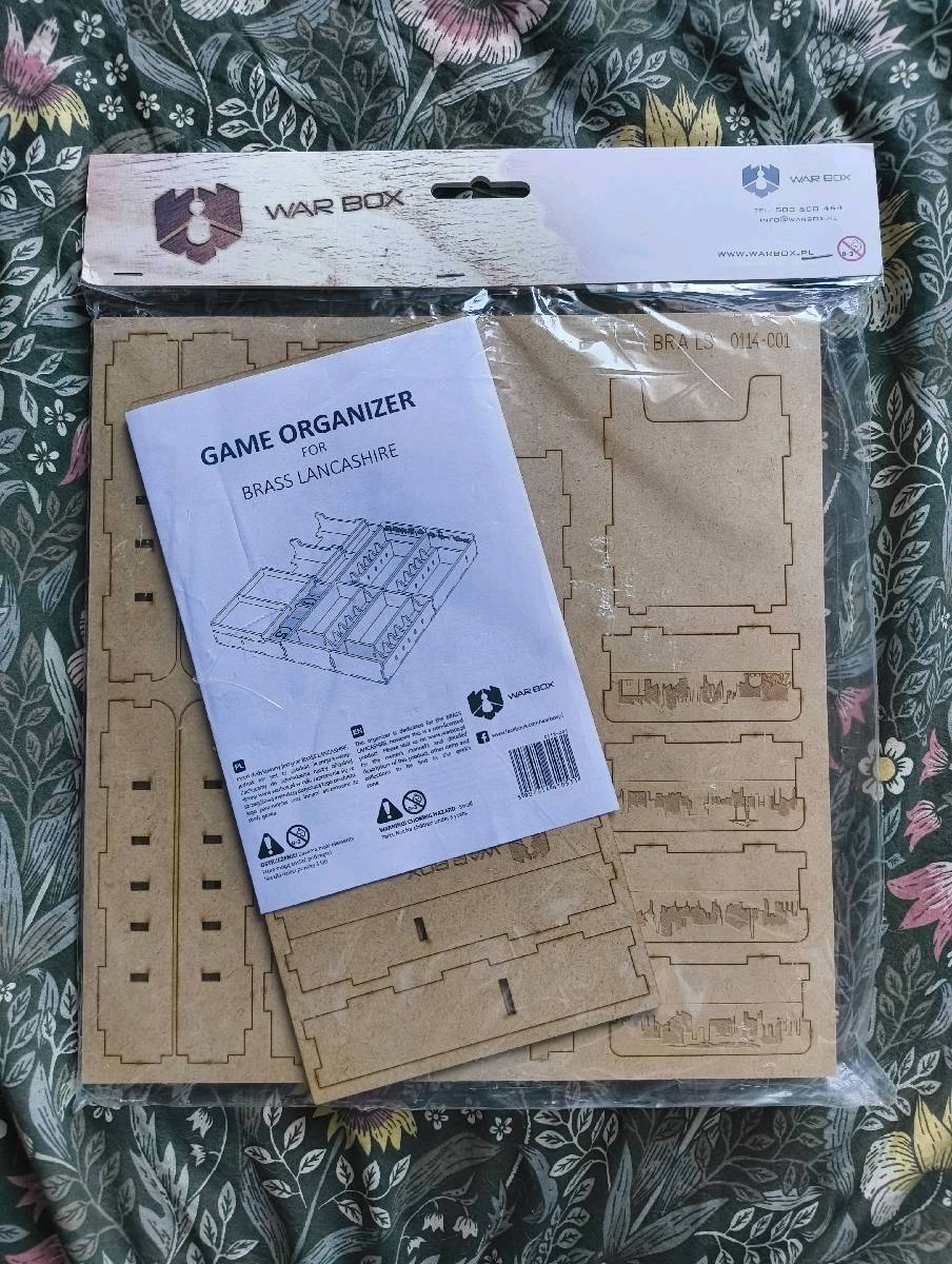 Brass Lancashire insert do gry WarBox