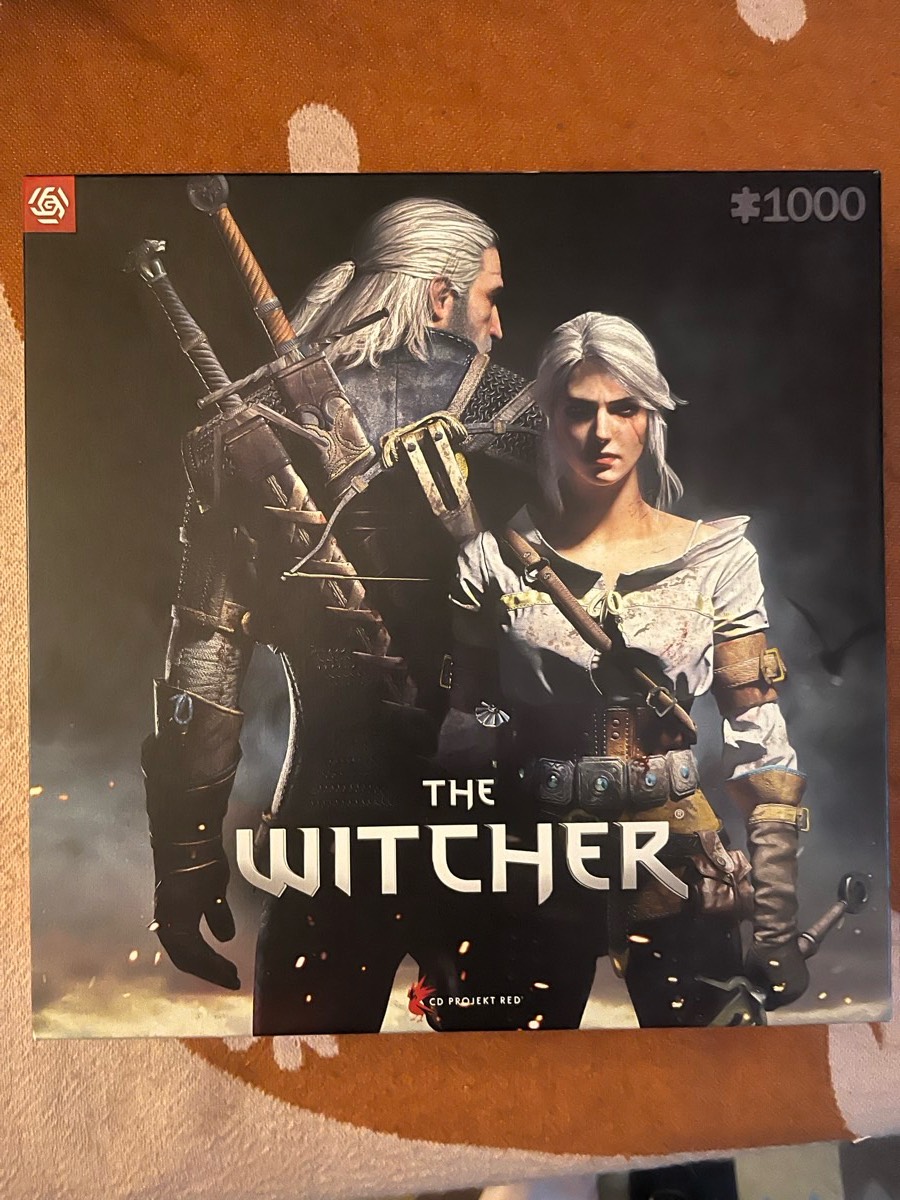 Puzzle Wiedźmin Geralt i Ciri