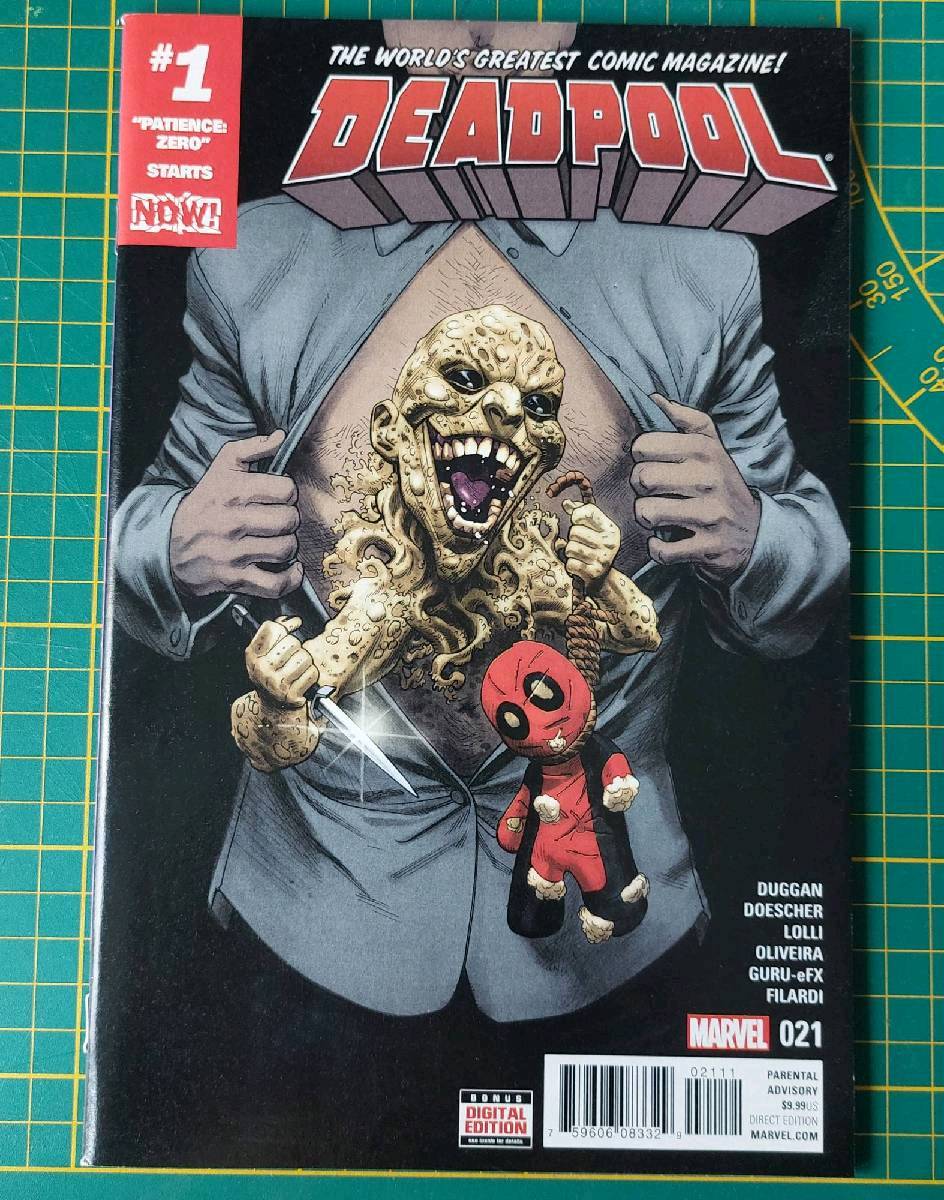 Deadpool #1 Patience Zero