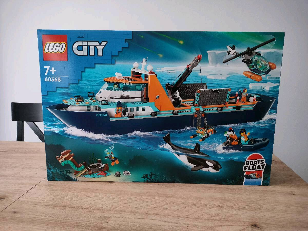 Lego City 60368 Arctic Explorer ship Boats Float