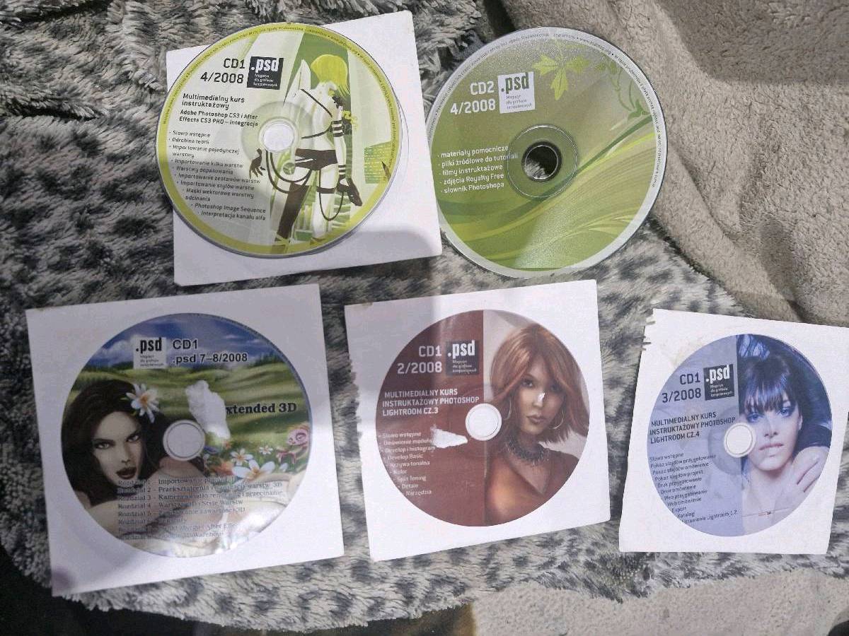 Photoshop kurs zestaw plus gratis PC Format CD6/2010