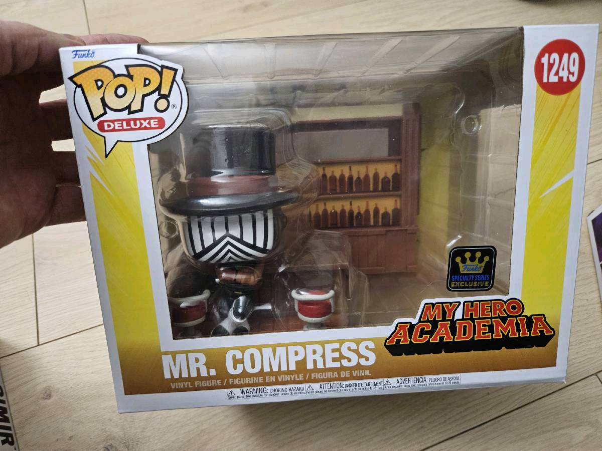 Funko pop My Hero Academia Mr. Compress 1249