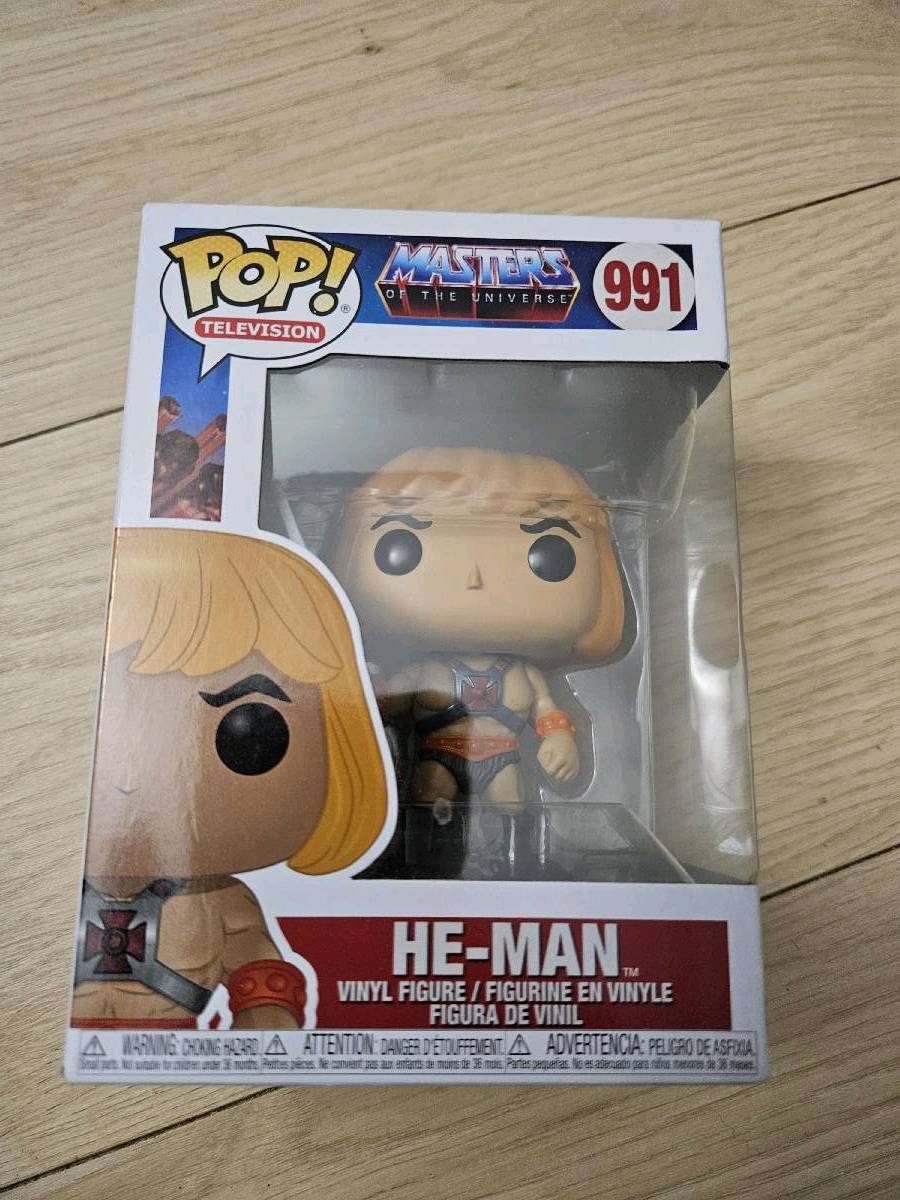 Funko pop Television Masters of the Universe he-man 991