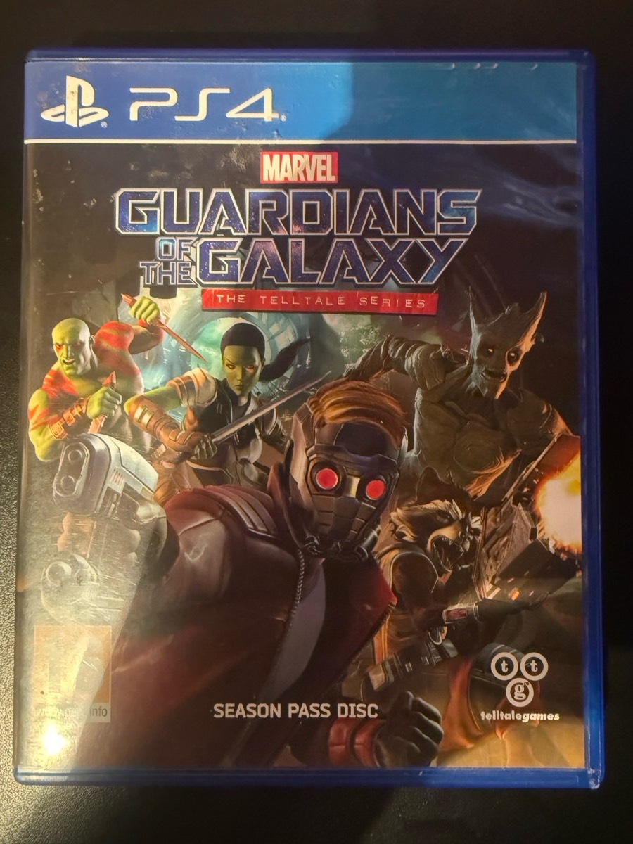Guardians of the Galaxy Telltale Games PlayStation 4