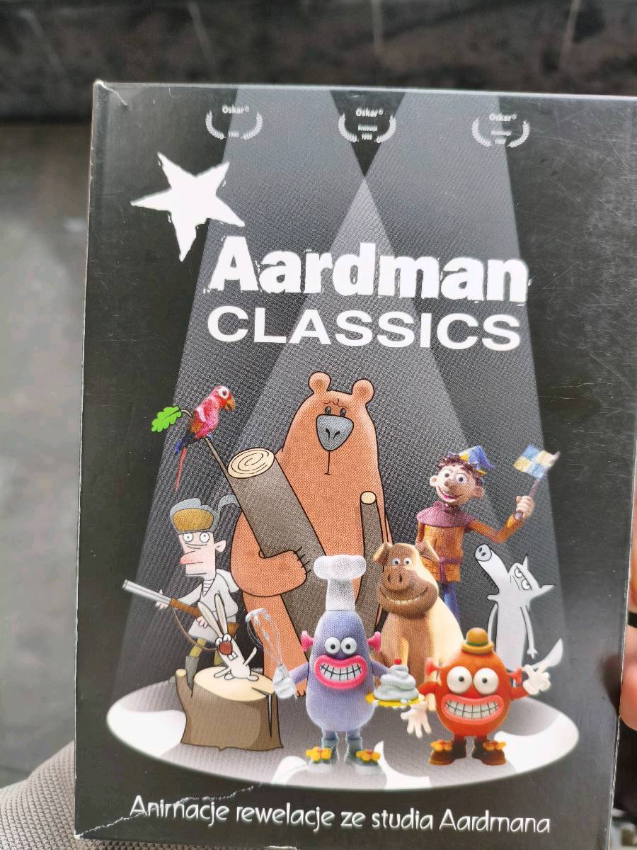Aardman Classics. 3DVD. Polski lektor.