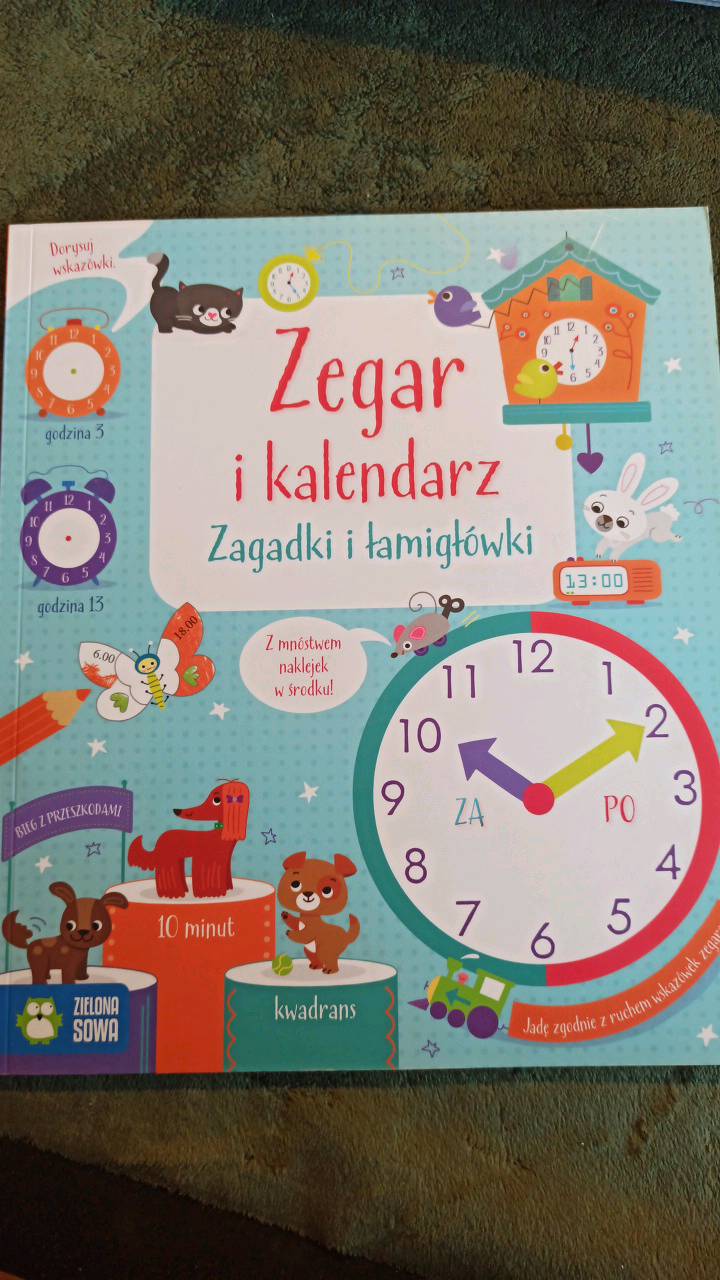 Zagadki i łamiglowki Zegar i kalendarz