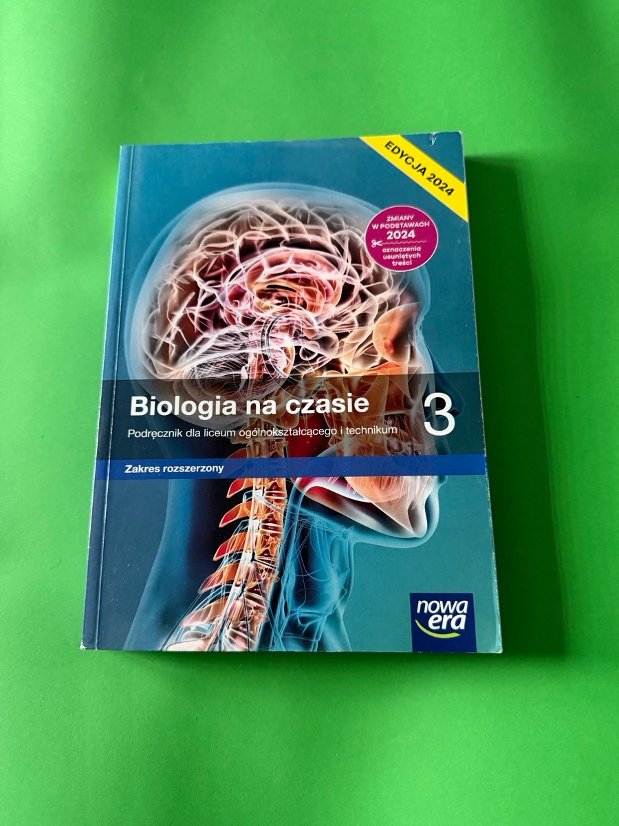 Biologia na czasie 3 : podręcznik dla liceum ogólnokształcącego i technikum : zakres rozszerzony