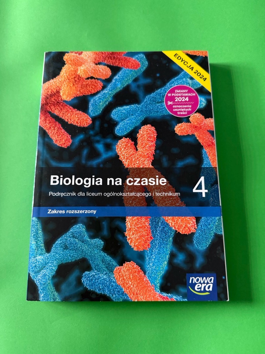 Biologia na czasie 4 : podręcznik dla liceum ogólnokształcącego i technikum : zakres rozszerzony