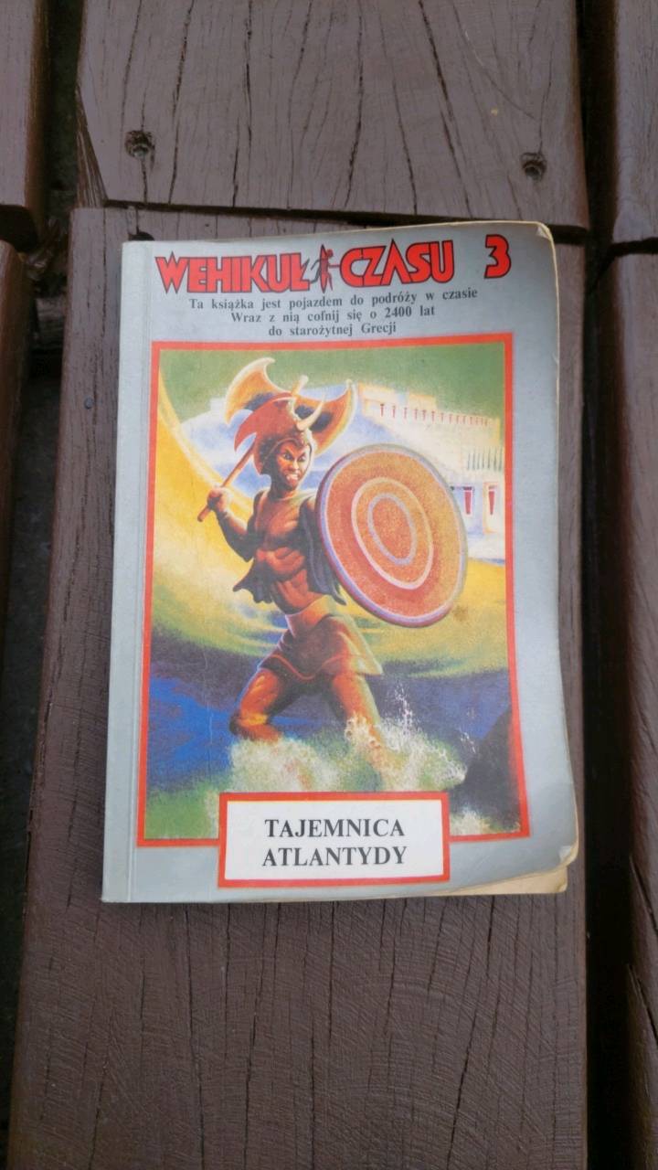Książka Wehikuł Czasu 3 Tajemnica Atlandyty