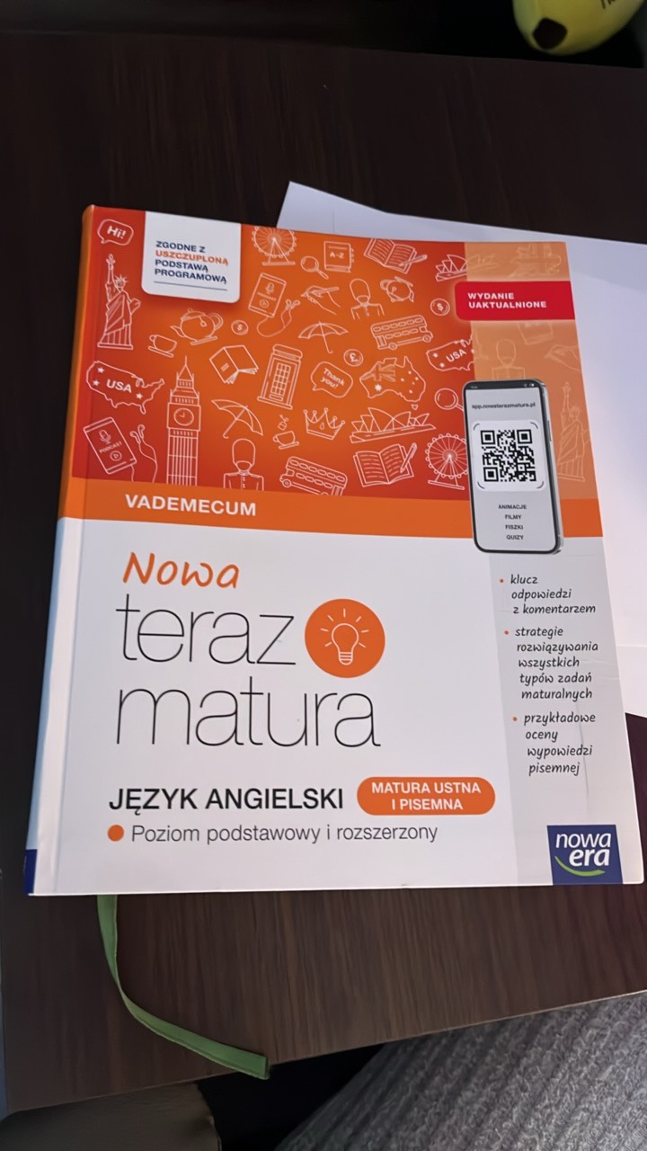 Język angielski : vademecum : poziom podstawowy i rozszerzony
