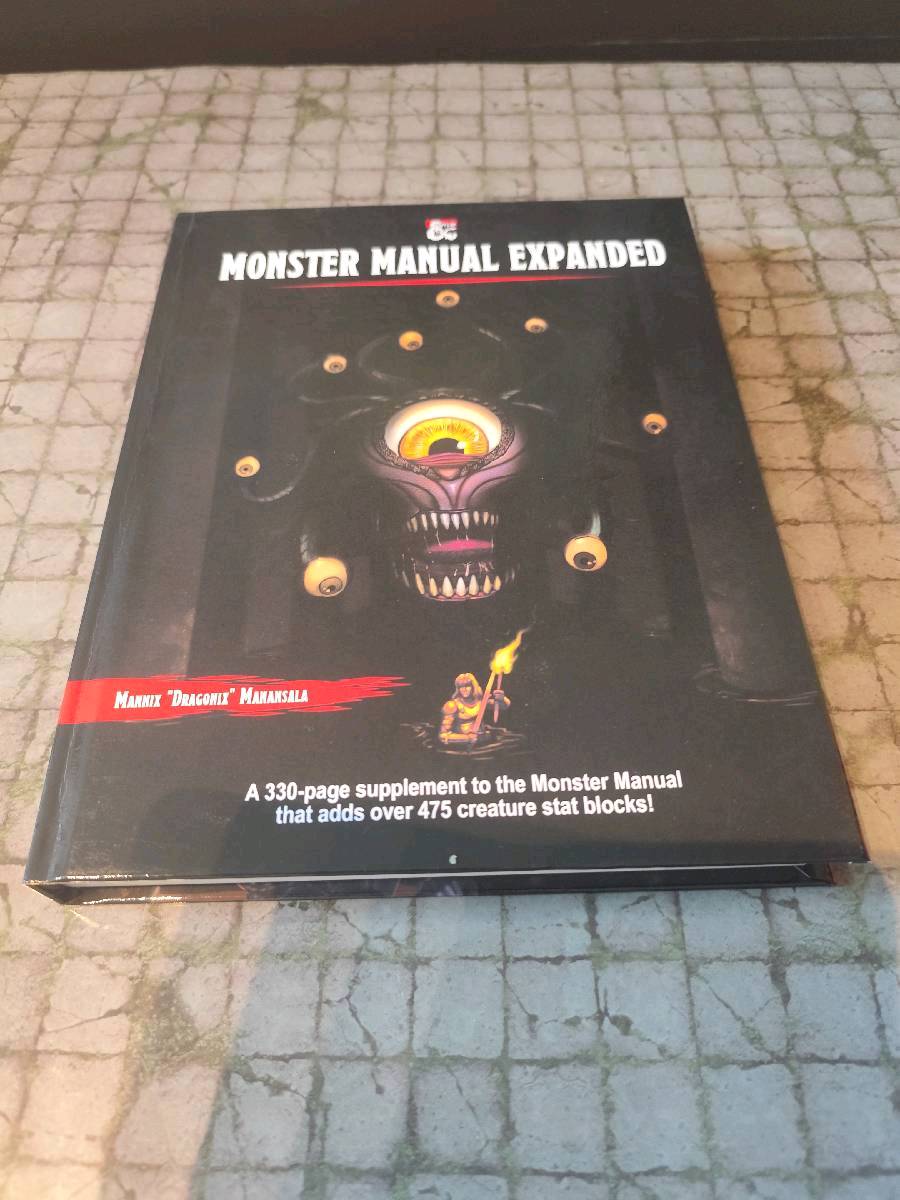 DnD 5e Monster Manual Expanded