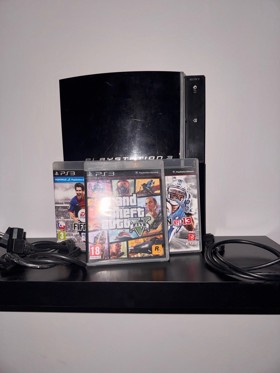 Zestaw: Playstation 3 Fat +3