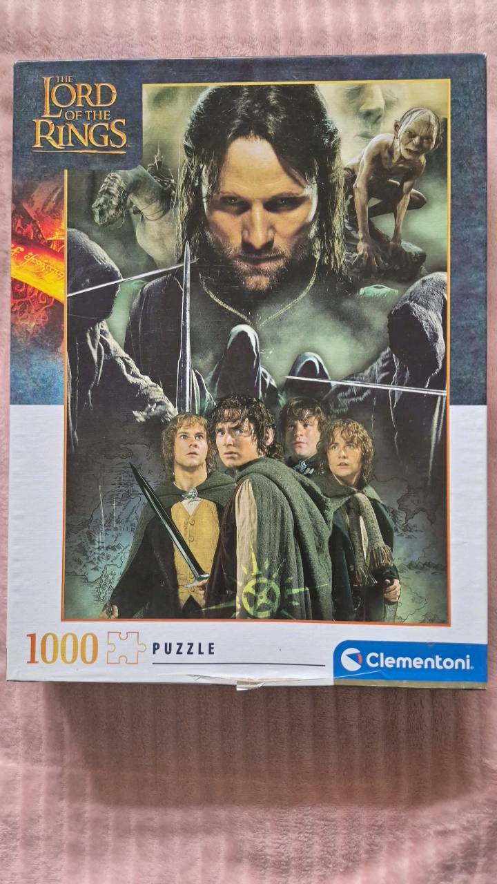 Puzzle Clementoni 1000 - The Lord of the rings