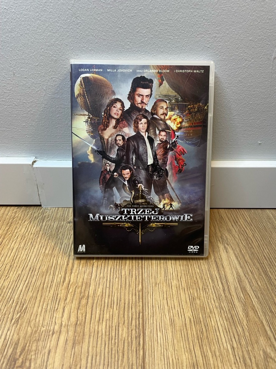 Film DVD trzej muszkieterowie 