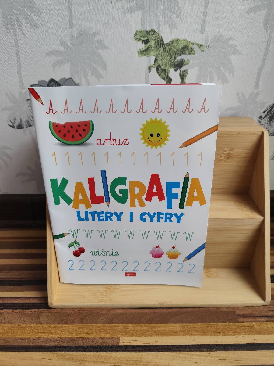 Kaligrafia litery i cyfry zeszyt kaligraficzny 