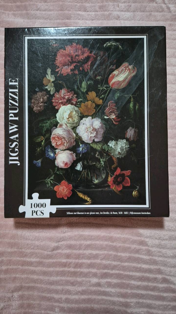 Puzzle JIGSAW PUZZLE 1000 elementów - kwiaty 