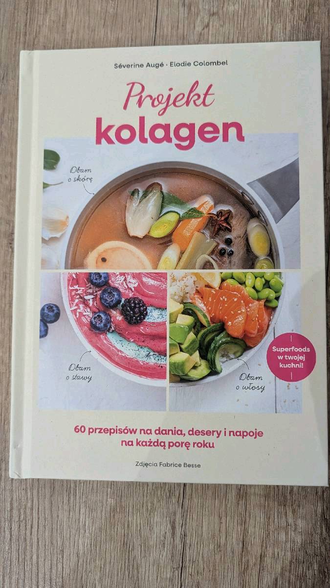 Projekt kolagen książka kucharska 60 przepisów