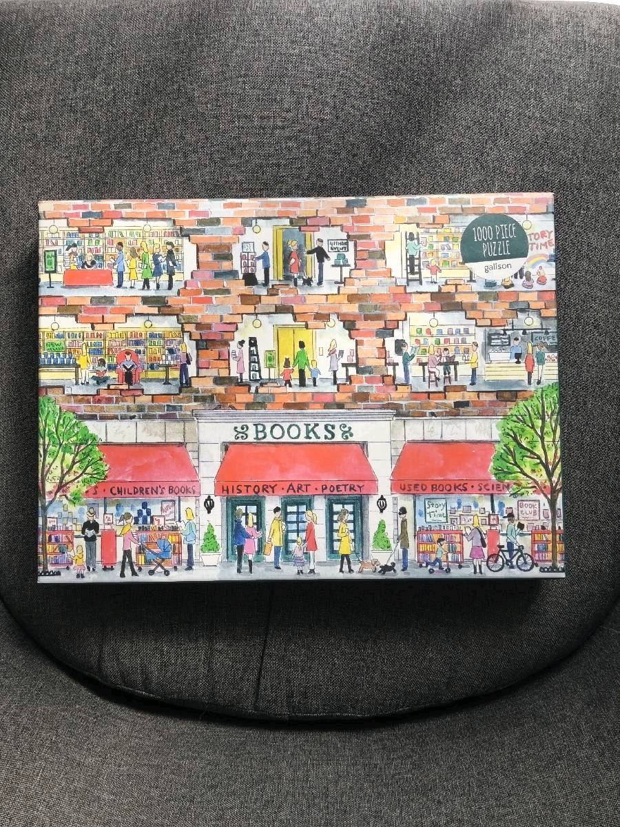 Puzzle 1000 Dzień w księgarni