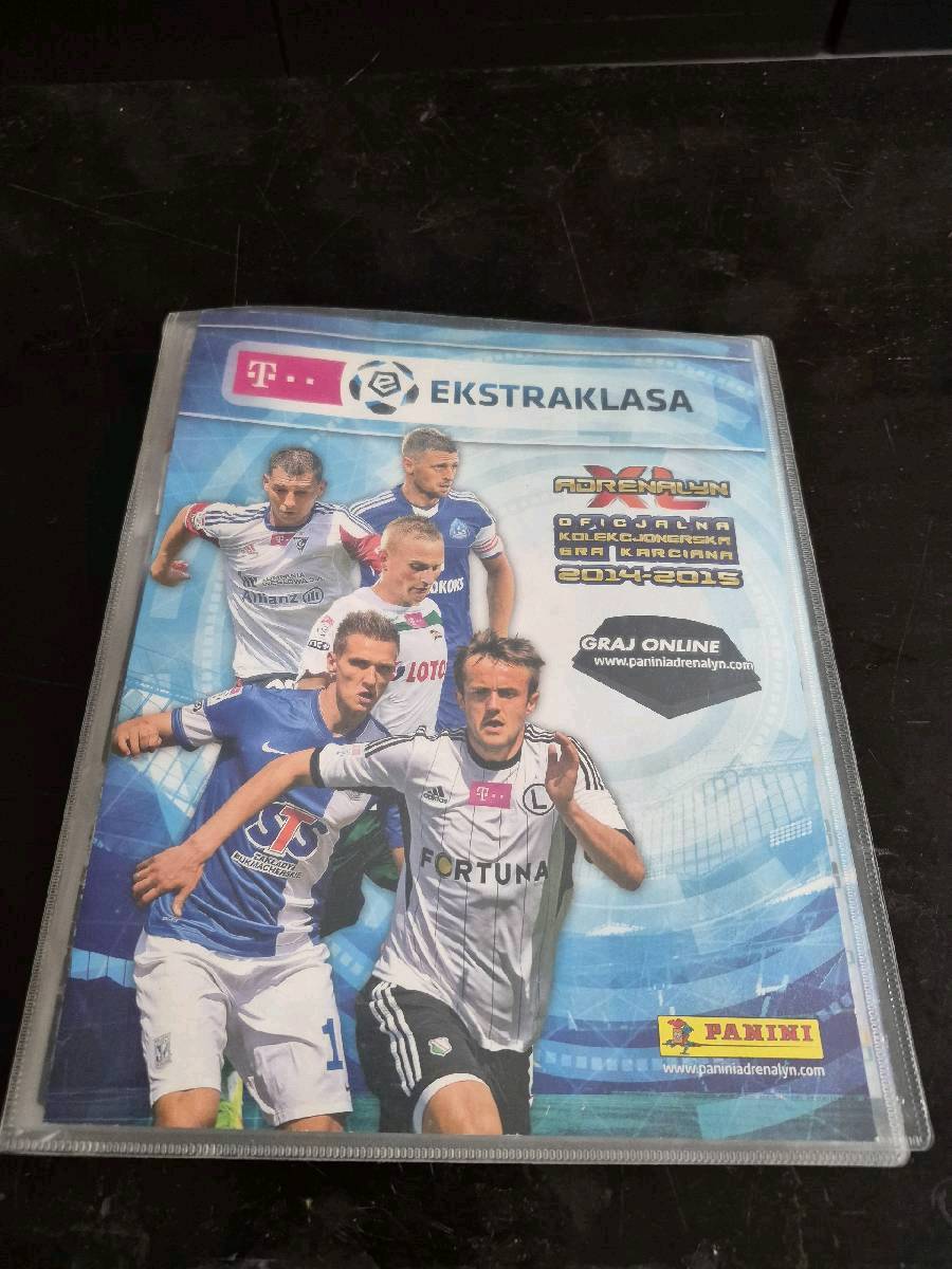 Album Panini Ekstraklasa 2014/15 + Karty (Limitki Legia, Lech)