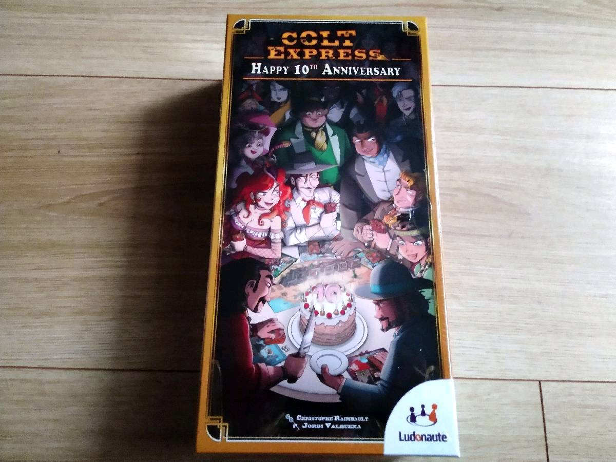 Colt Express 10 rocznica happy 10th anniversary gra planszowa dodatek NL