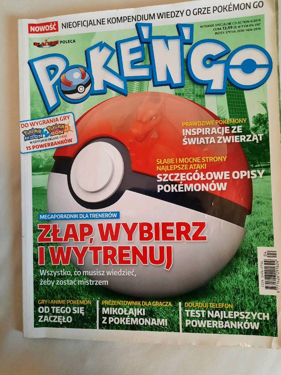 Poke'N'Go - wydanie specjalne CD-Action o grze Pokemon GO