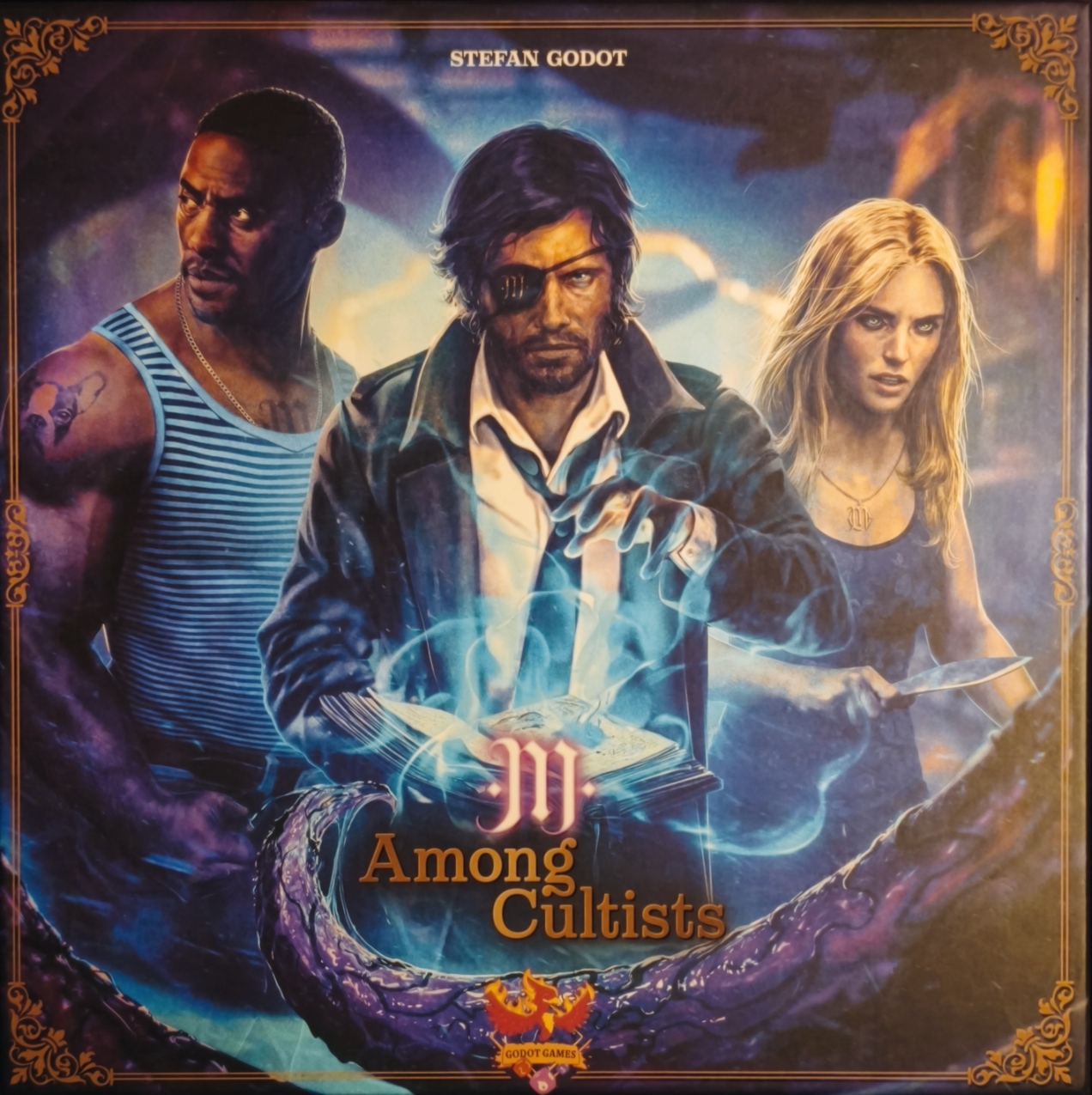 Among Cultists Deluxe gra planszowa - Mroczna dedukcja w uniwersum Lovecrafta!