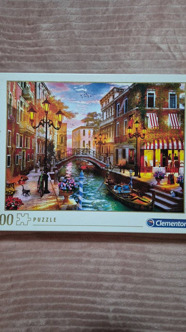 Puzzle Clementoni 500 elementów- Sunset over Venice 