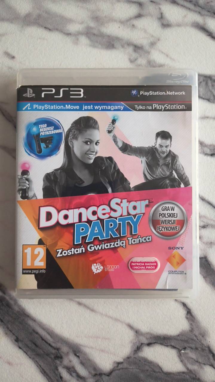 DanceStar Party: Zostań Gwiazdą Tańca PS3 | PL Okładka | Płyta jak Lusterko