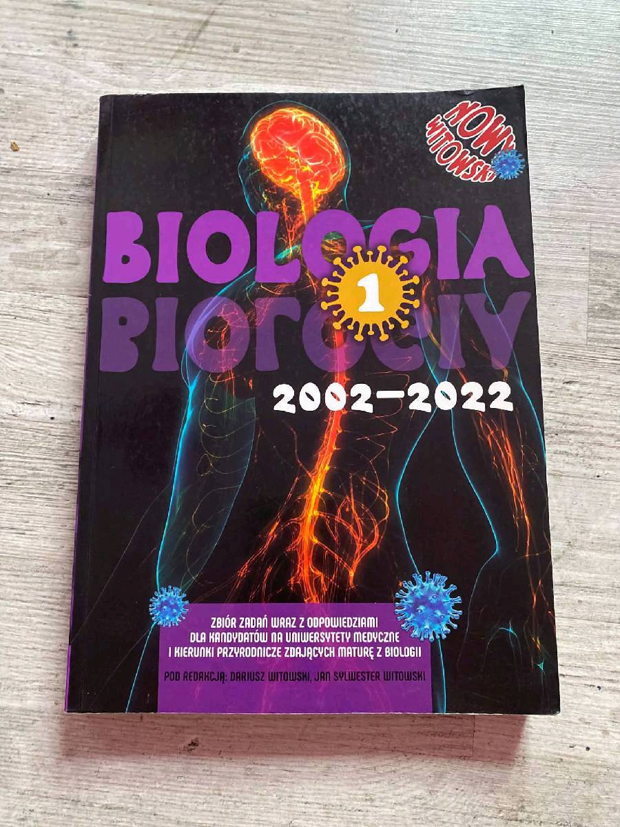 Zbiór zadań biologia matura rozszerzona 