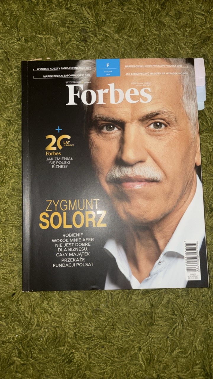 Forbes styczeń 2025