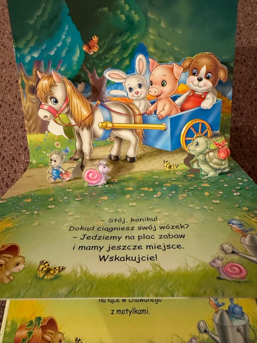 Mali przyjaciele rozkładanka 3D