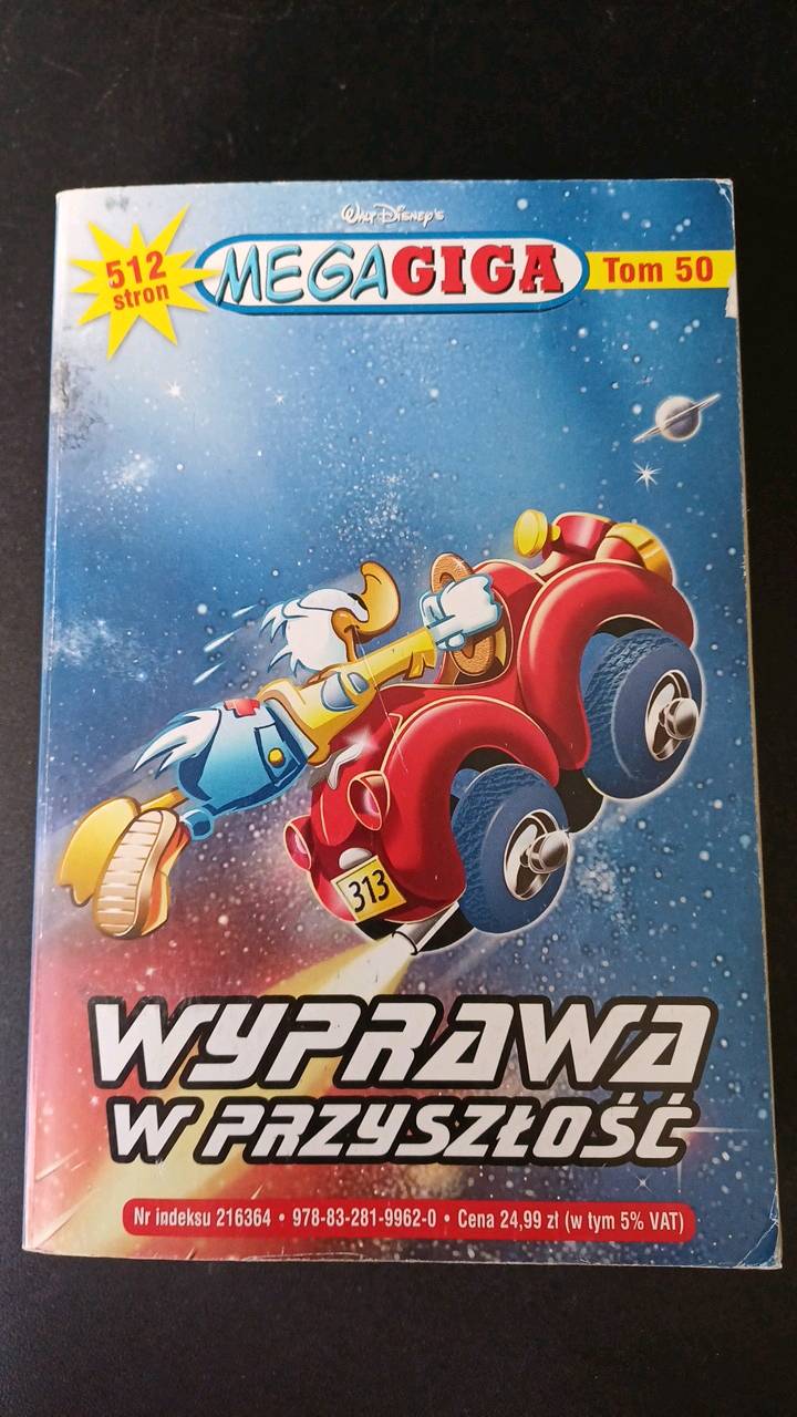 MegaGiga Wyprawa w przyszłość tom 50