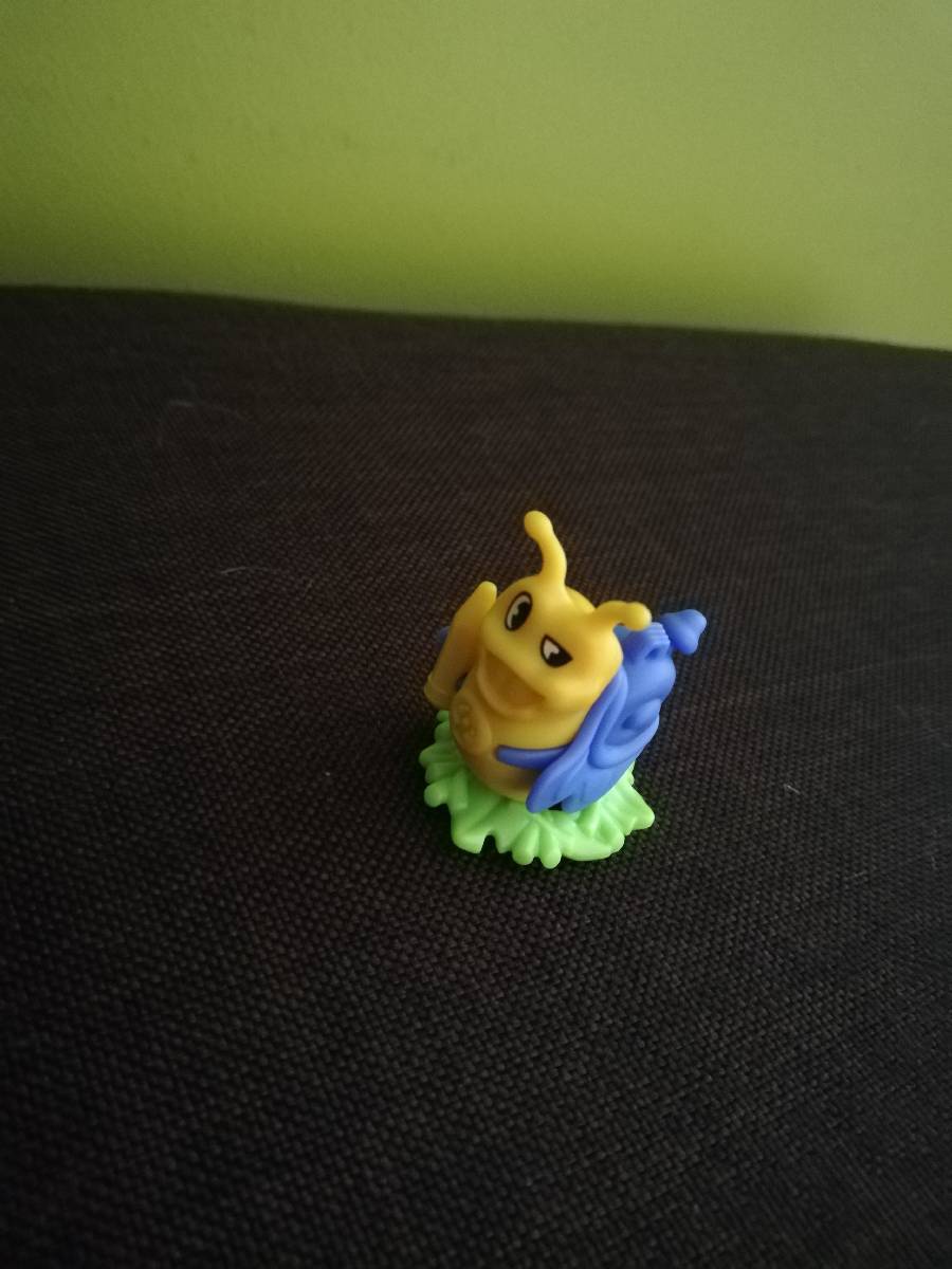 Zabawka dla dzieci Kinder niespodzianka figurka ślimak crayon animals