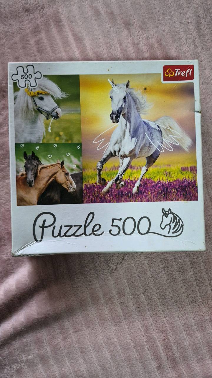 Puzzle Trefl 500 - konie