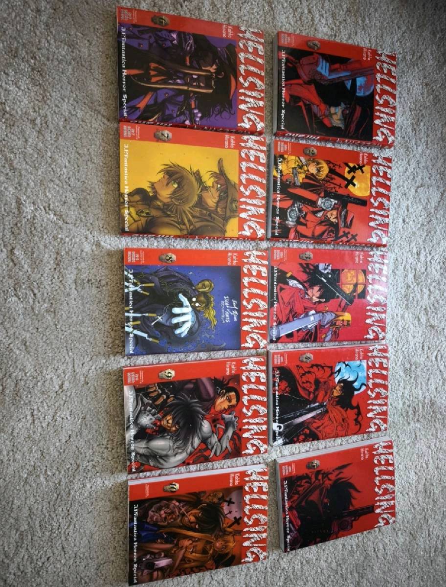 Zestaw: Hellsing komplet +1