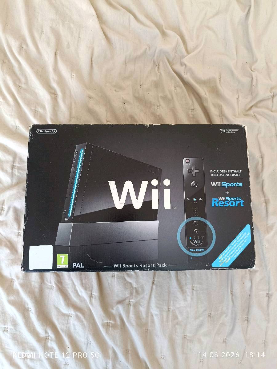 Zestaw Nintendo Wii Black