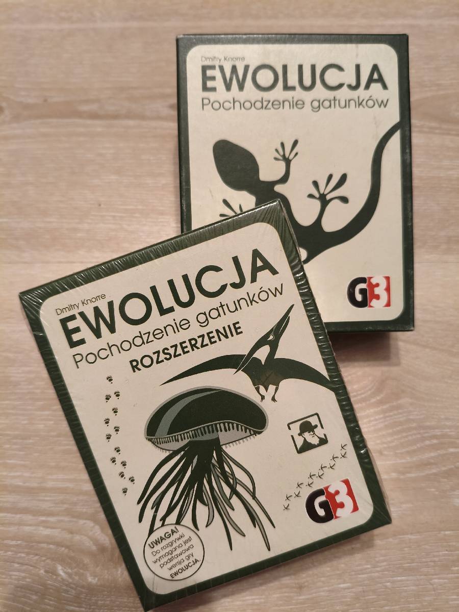 EWOLUCJA: POCHODZENIE GATUNKÓW + ROZSZERZENIE – polska wersja UNIKAT