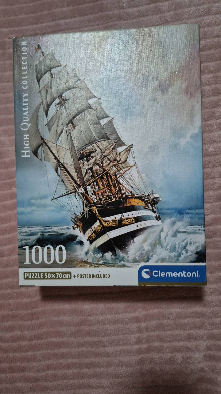 Puzzle Clementoni 1000 elementów – żaglowiec