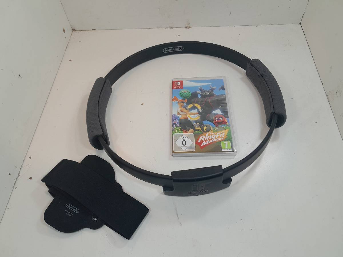 nintendo switch zestaw do gry ring fit adventures gaming vintage retro oldschool rare 