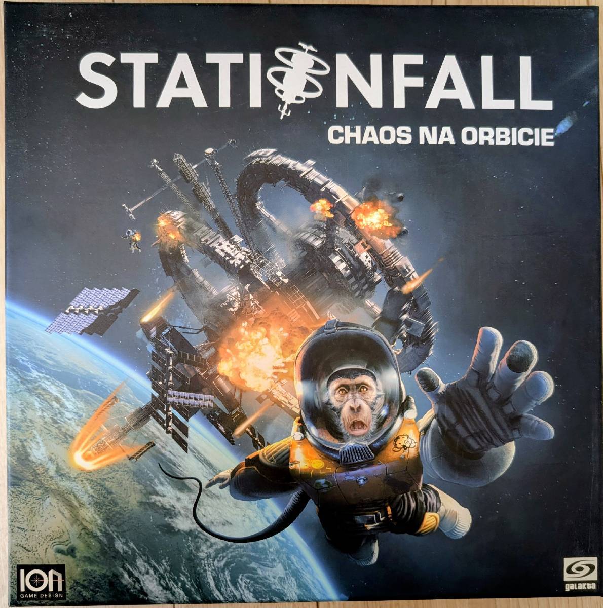 Gra planszowa GALAKTA Stationfall Chaos na orbicie plus INSERT 3D