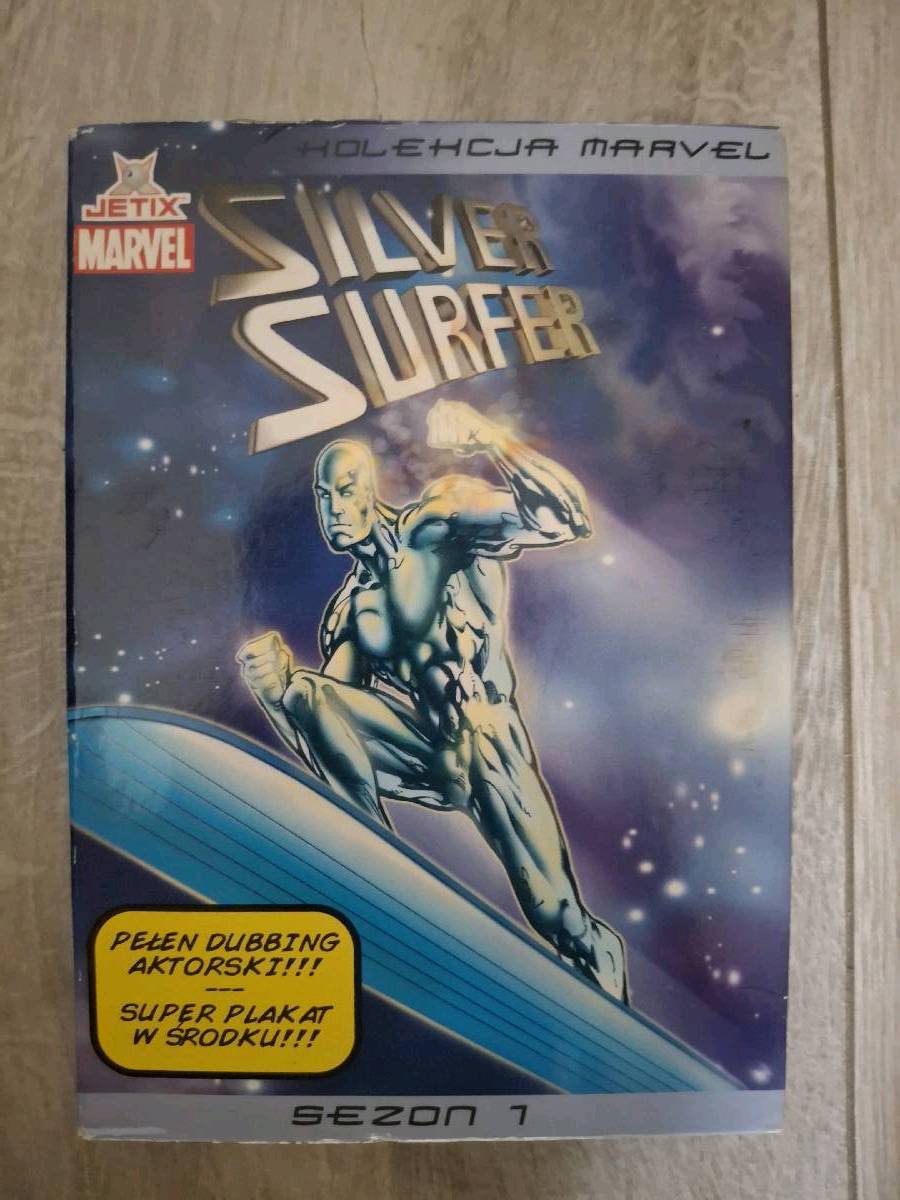 Serial DVD Silver Surfer Marvel Jetix PL
