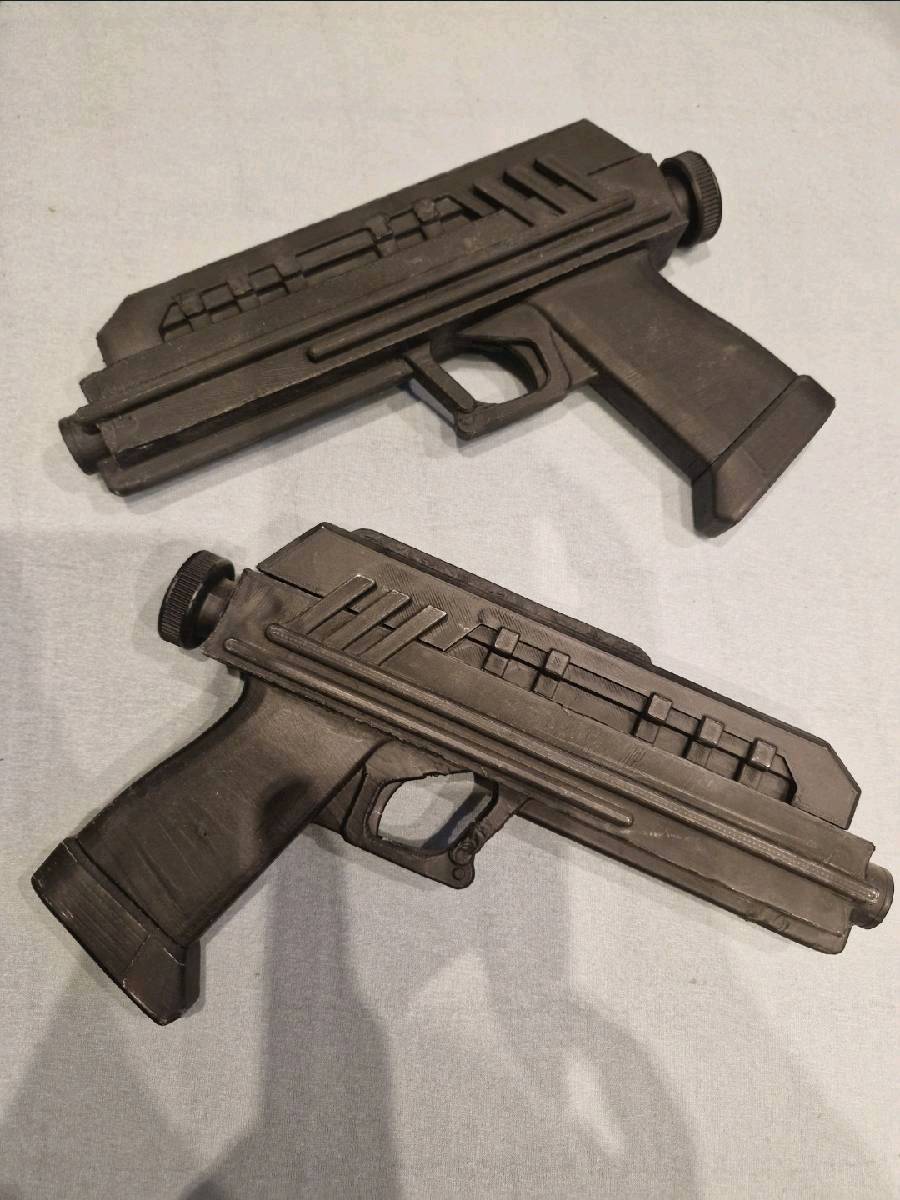 Replika blastera 2szt. DC-17 Kapitana Rexa Star Wars Clone Wars 1:1 cosplay