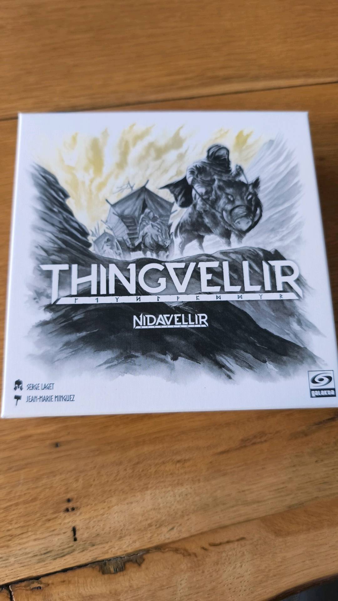 Zestaw: Thingvellir - pudełko po grze +4