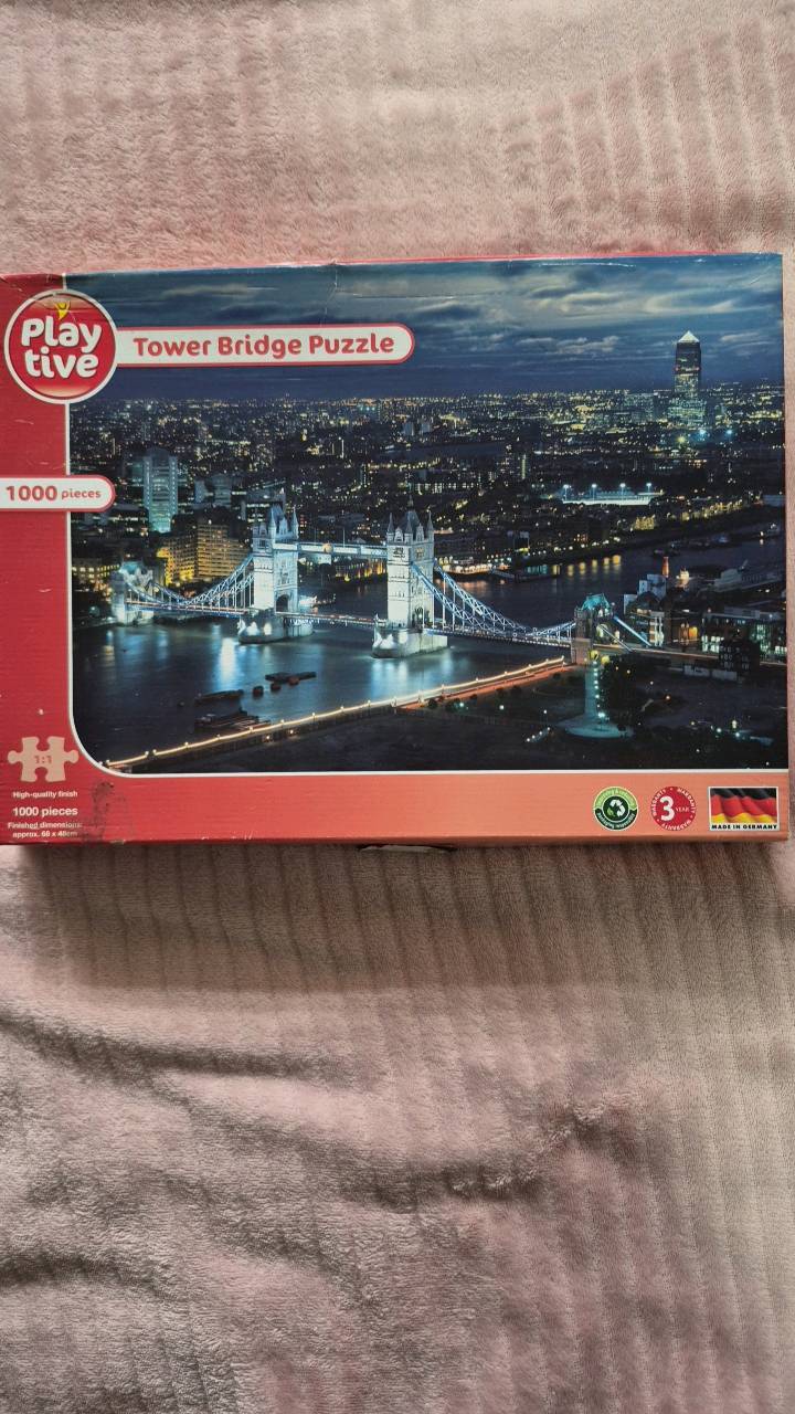 Tower bridge puzzle 1000