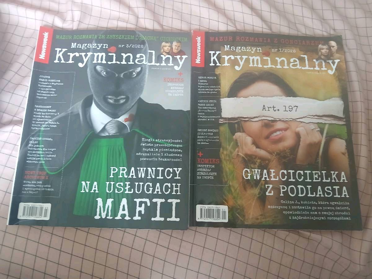 Magazyn kryminalny nr 1/2026 i 3/2026