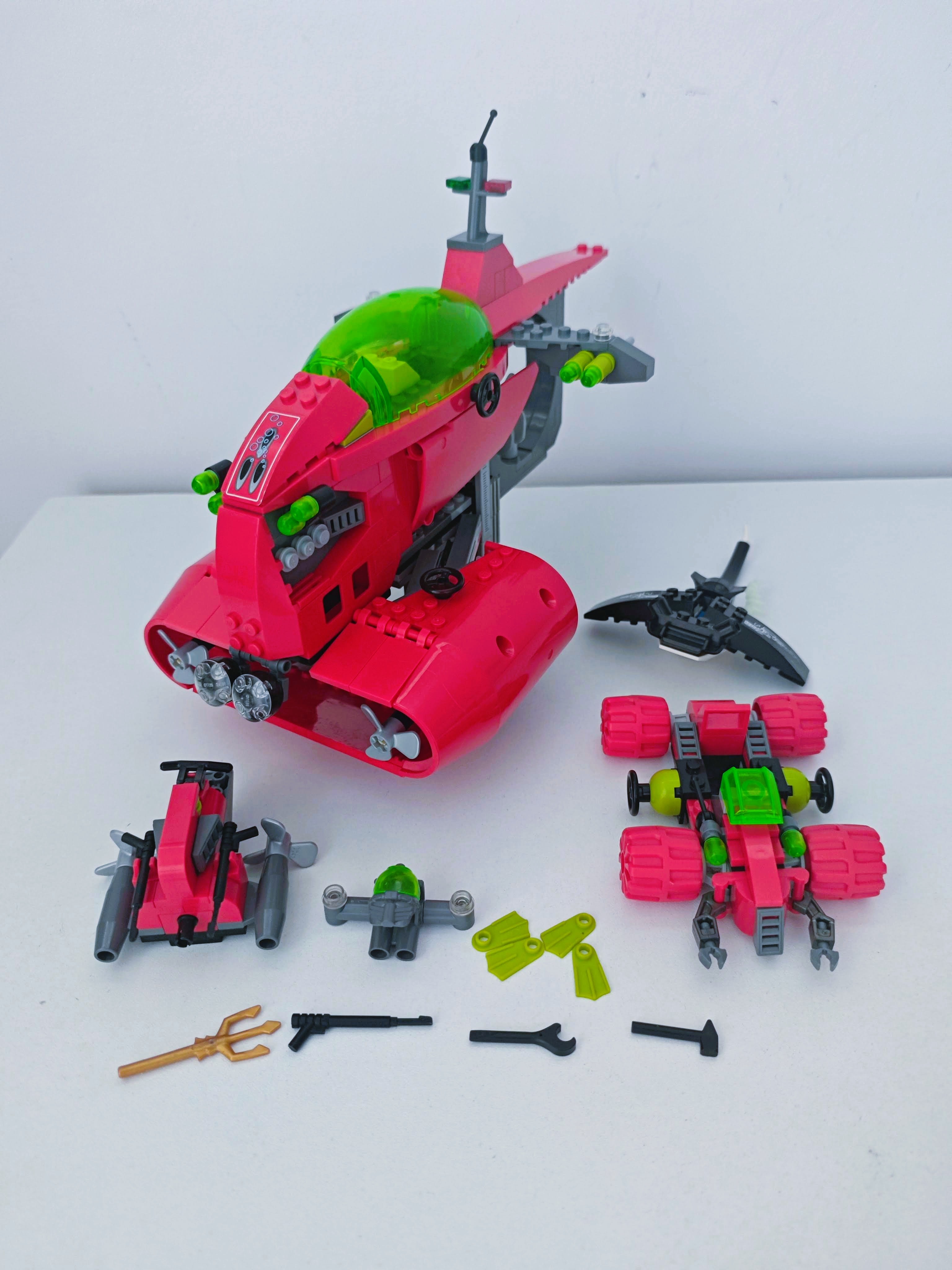 Lego atlantis Transportowiec Neptun 8075