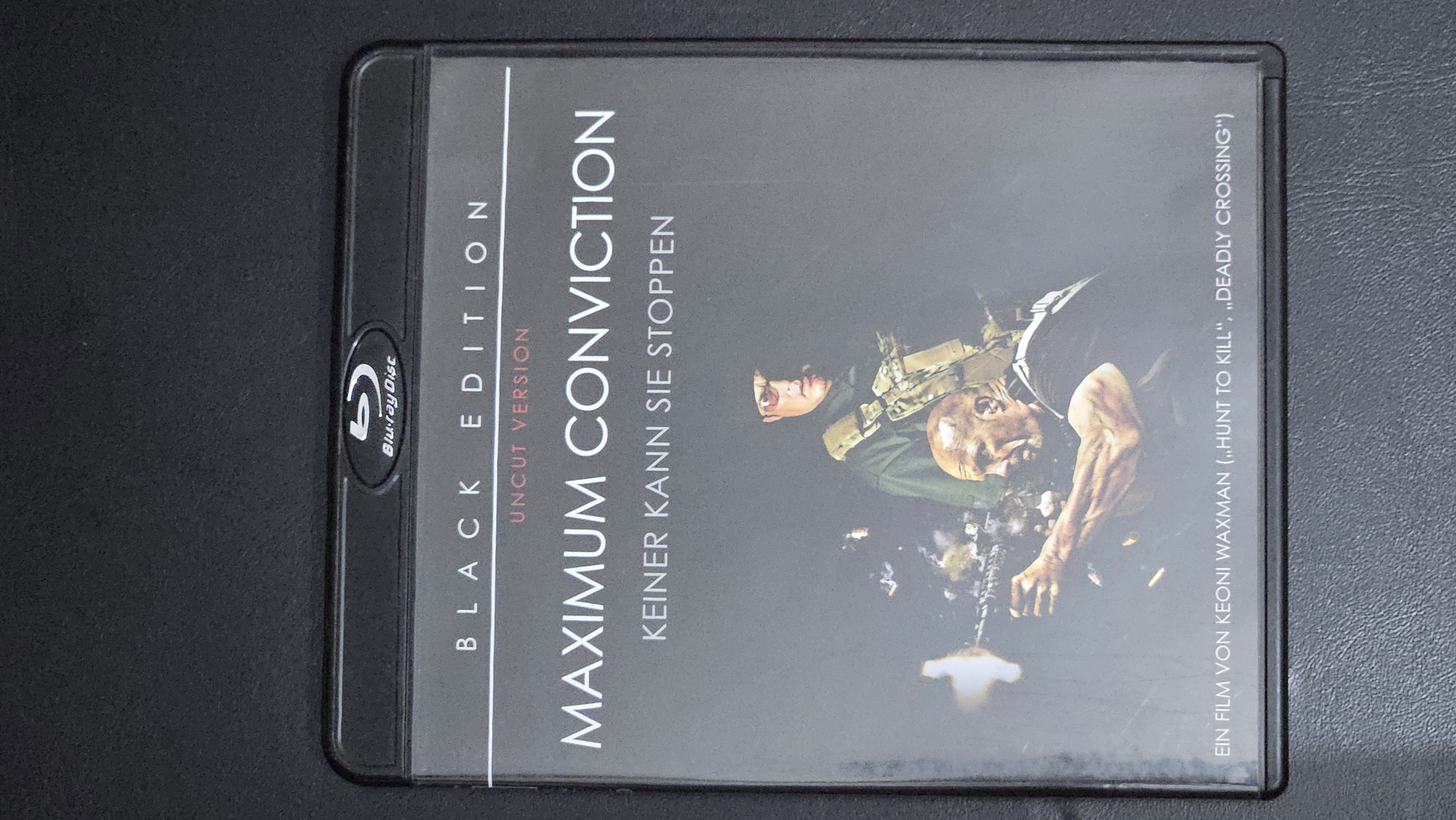 Blu-ray "Maximum Conviction" black edition