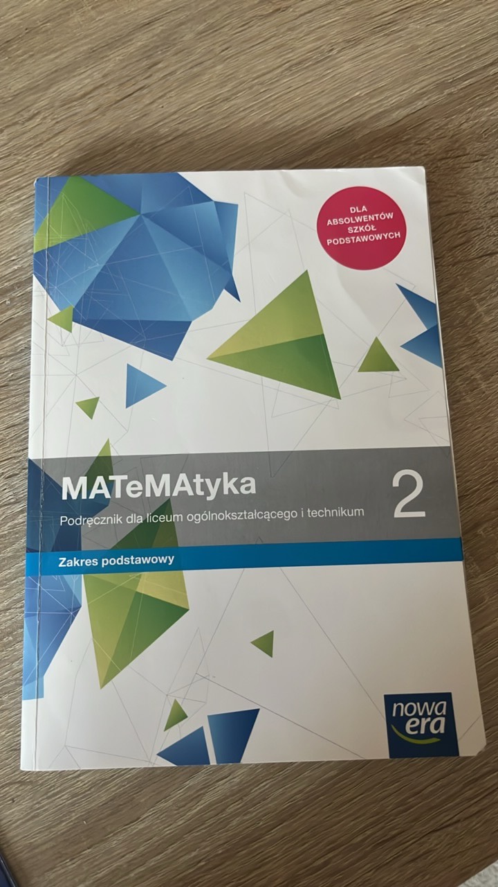 MATeMAtyka 2: podręcznik dla liceum ogólnokształcącego i technikum : zakres podstawowy